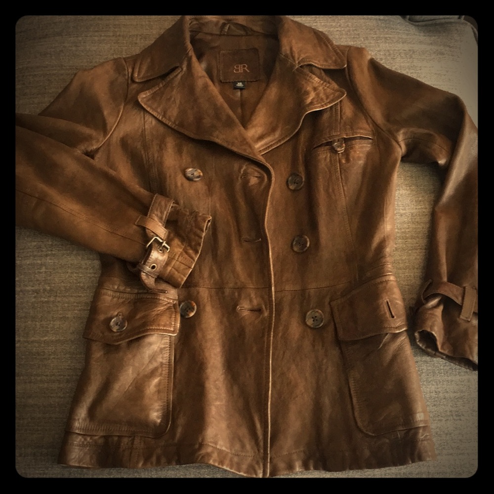 Leather jacket